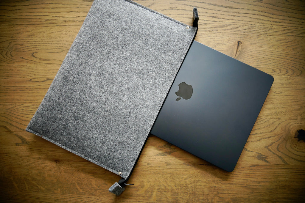 MacBook-Hülle ZIP (GRAU)