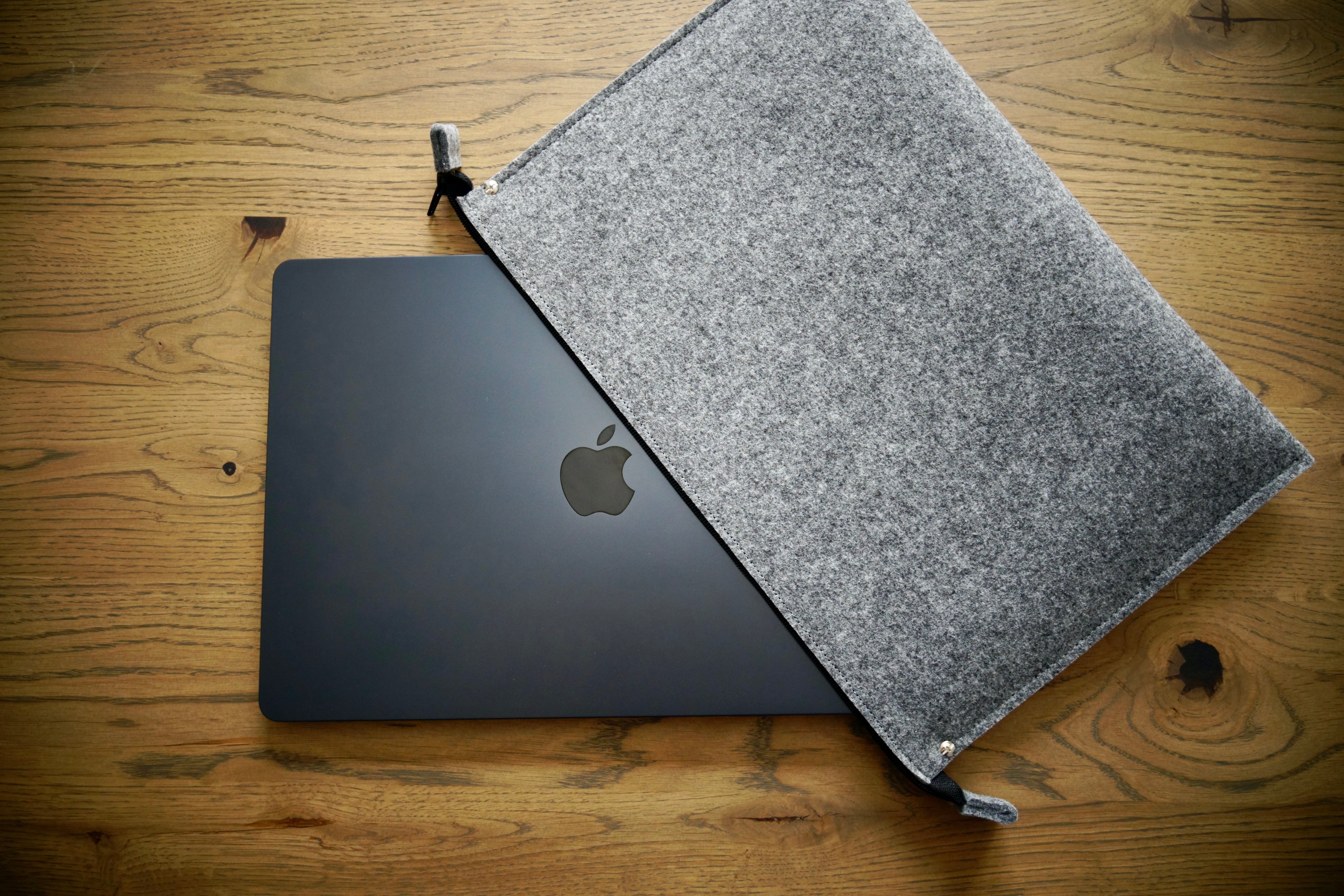 MacBook-Hülle ZIP (GRAU)