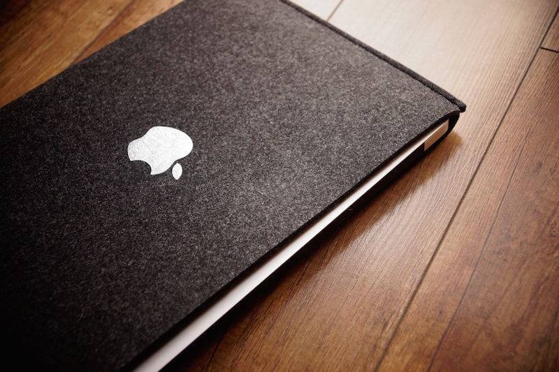 MacBook Case ZIP Simple (BLACK)