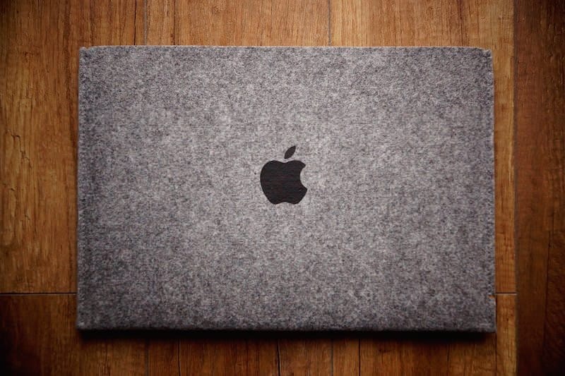 MacBook Case ZIP Simple (GRAY)