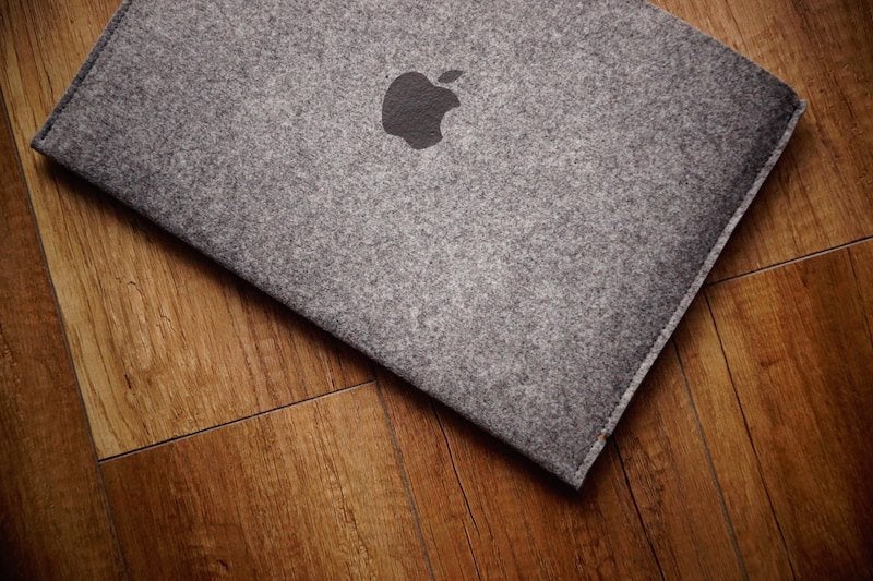 MacBook Case ZIP Simple (GRAY)