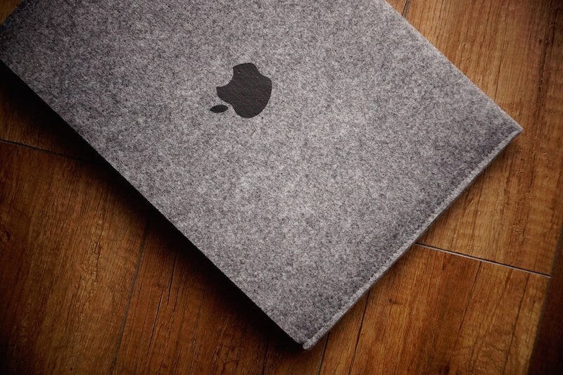 MacBook Case ZIP Simple (GRAY)