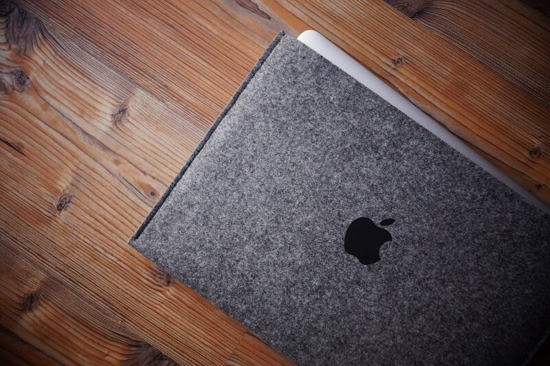 MacBook Case ZIP Simple (GRAY)